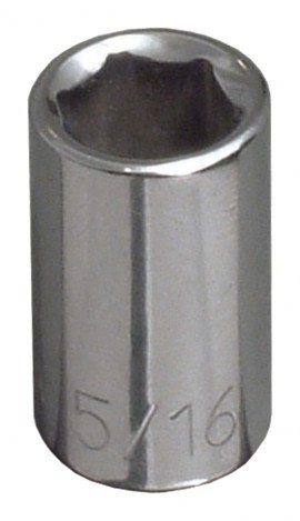 Klein Tools 65603 Standard 6-Point Socket, 0.28", 0.25" drive-