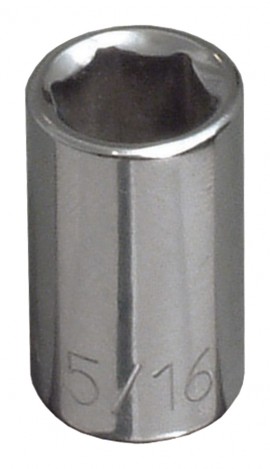 Klein Tools 65607 Douille standard &amp;agrave; 6 facettes de 7/16 &amp;quot;, prise de 1/4 &amp;quot;-
