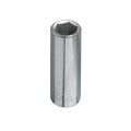 Klein Tools 65613 Deep 6-Point Socket, 0.34&quot;, 0.25&quot; drive-