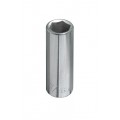 Klein Tools 65614 Deep 6-Point Socket, 0.375&quot;, 0.25&quot; drive-