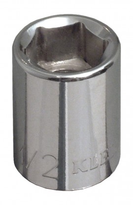 Klein Tools 65701 Standard 6-Point Socket, 0.4375", 0.375" drive-