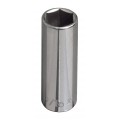 Klein Tools 65716 Deep 6-Point Socket, 0.75", 0.375" drive-