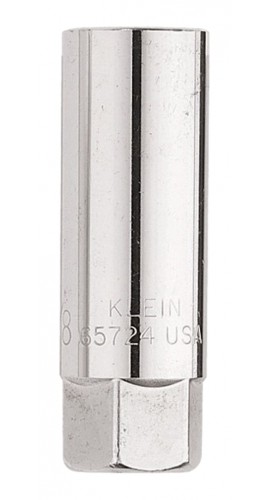 Klein Tools 65724 Douille &amp;agrave; bougie de 5/8 &amp;quot;, prise de 3/8 &amp;quot;-