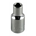 Klein Tools 65801 Standard 12-Point Socket, 0.5&quot;, 0.5&quot; drive-