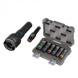 Klein Tools 660KIT2 6-in-1 Impact Socket Set-