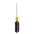 Klein Tools 666 Tournevis &amp;agrave; pointe carr&amp;eacute;e n&amp;deg; 2 poches vis encastr&amp;eacute;es, tige de 203 mm-