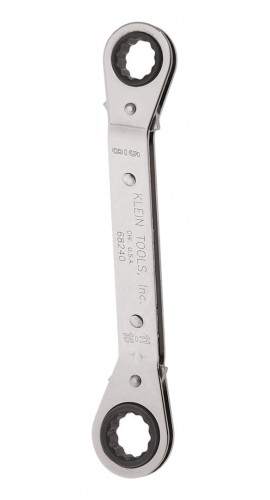 Klein Tools 68240 Cl&amp;eacute; &amp;quot;lygonale &amp;agrave; cliquet r&amp;eacute;versible, 5/8 x 11/16 &amp;quot;-