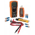 Klein Tools 69355 Premium Electrical Tool Set with Multimeter, Volt Tester, Outlet Tester-