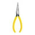 Klein Tools 71980 Pince &amp;agrave; coupe lat&amp;eacute;rale &amp;agrave; bec effil&amp;eacute; poches travaux sur les r&amp;eacute;seaux t&amp;eacute;l&amp;eacute;phoniques, type L1, 16,8 cm-