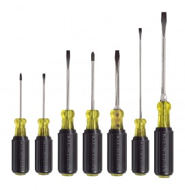 Klein Tools 85076 Screwdriver Set, 7 pieces-