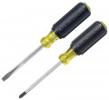 Klein Tools 85442 Cushion-Grip Screwdriver Set, &amp;frac14; Keystone, #2 Phillips-