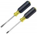 Klein Tools 85442 Cushion-Grip Screwdriver Set, &amp;frac14; Keystone, #2 Phillips-
