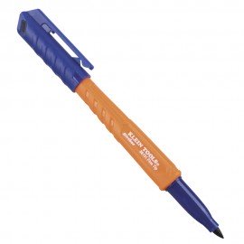 Klein Tools 86151 Marqueur permanent &amp;agrave; pointe fine Skribes&amp;trade;, bleu, paquet de 1-