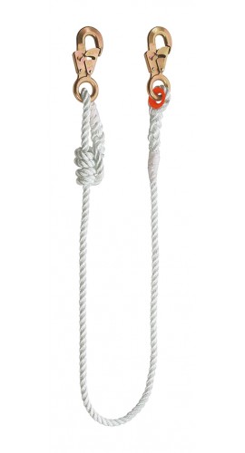 Klein Tools 87429 Longe en corde de nylon, longueur r&amp;eacute;glable de 1,2 &amp;agrave; 1,8 m-