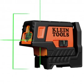 Klein Tools 93MCLPG Niveau laser compact avec croix verte et point d'aplomb-