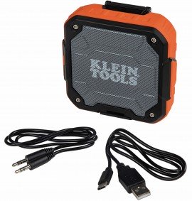 Klein Tools AEPJS2 Bluetooth Speaker with magnetic strap-