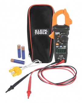 Klein Tools CL320 Multim&amp;egrave;tre &amp;agrave; pince num&amp;eacute;rique CVC, &amp;eacute;chelle automatique c.a., 400 A-