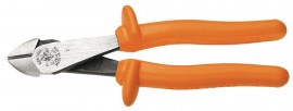 Klein Tools D200048INS Pince &amp;agrave; coupe diagonale de 21 cm, isol&amp;eacute;e, t&amp;ecirc;te inclin&amp;eacute;e, robuste-