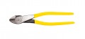 Klein Tools D2000-49 Diagonal-Cutting Pliers, angled head, 9&quot;-