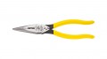 Klein Tools D2038NCR Pince &amp;agrave; coupe lat&amp;eacute;rale &amp;agrave; bec effil&amp;eacute; avec d&amp;eacute;nudage et sertissage de 21,4 cm-