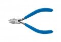 Klein Tools D259-4C Diagonal-Cutting Electronics Pliers with point nose, extra-narrow jaw, 4&quot;-
