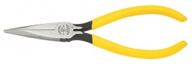 Klein Tools D301-6C Standard Spring-Loaded Long-Nose Pliers, 6&amp;quot;-