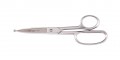 Klein Tools G758LRBP Ciseaux droits de 235 mm avec pointe bille, grand anneau-