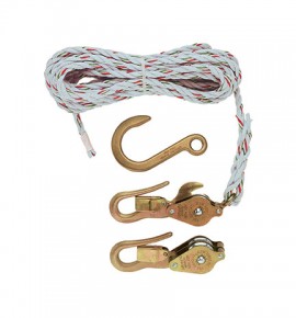 Klein Tools H180230 Palan &amp;agrave; moufles, moufles 267 et 268 et crochet d&#039;ancrage 258-