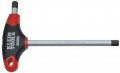 Klein Tools JTH4E11 Cl&amp;eacute; hexagonale &amp;agrave; manche en T Journeyman de 3/16 &amp;quot;, tige de 102 mm-