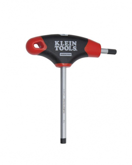 Klein Tools JTH4E12 Journeyman Hex Key with T-handle, 0.22&quot;, 4&quot; blade-