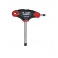 Klein Tools JTH4E15 Journeyman Hex Key with T-handle, 0.375", 4" blade-