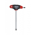 Klein Tools JTH6E10BE Cl&amp;eacute; hexagonale &amp;agrave; manche en T et embout sph&amp;eacute;rique Journeyman de 5/32 &amp;quot;, tige de 152 mm-