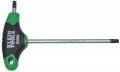 Klein Tools JTH6T25 Cl&amp;eacute; hexagonale Torx&amp;reg; T25 &amp;agrave; manche en T Journeyman, tige de 152 mm-