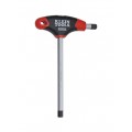 Klein Tools JTH9E07 Journeyman Hex Key with T-handle, 0.1", 9" blade-