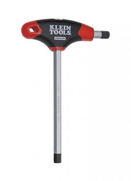 Klein Tools JTH9E09 Cl&amp;eacute; hexagonale &amp;agrave; manche en T Journeyman de 9/64 &amp;quot;, tige de 229 mm-