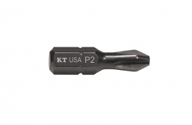 Klein Tools PH215 Embouts de 25 mm &amp;agrave; t&amp;ecirc;te cruciforme n&amp;deg; 2 poches outils &amp;eacute;lectriques, pqt de 5-