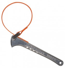 Klein Tools S12HB Grip-It&amp;trade; Strap Wrench, 1-1/2 to 5-Inch, 12-Inch Handle-