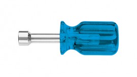 Klein Tools SS12 Tourne-&amp;eacute;crous court de 3/8 &amp;quot;, tige creuse de 38 mm-