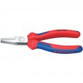 Knipex 2002160 Flat Nose Pliers, 6-1/4", multi-component grips-