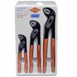 Knipex 2007US1 Ensemble de pinces Alligator, lot de 3, 177.8 mm, 254 mm, 304.8 mm-