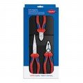 Knipex 00 20 11 Assembly Pliers Set, 3-piece, with tray-