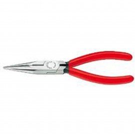 Knipex 2501140 Pince &amp;agrave; bec demi-rond avec coupe-fil, 139.7 mm, gain&amp;eacute;e de plastique-