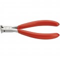 Knipex 64 11 115 Electronics End Cutting Nipper, 4.5", without bevel-