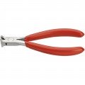 Knipex 64 11 115 Electronics End Cutting Nipper, 4.5", without bevel-