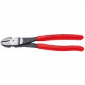 Knipex 7401180 Pince coupante diagonale &amp;agrave; fort effet de levier, 177.8 mm, poign&amp;eacute;es gain&amp;eacute;es de plastique-