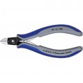 Knipex 7912125 Pince coupante de c&amp;ocirc;t&amp;eacute; de pr&amp;eacute;cision pour l'&amp;eacute;lectronique, 127 mm, pour fil dur-
