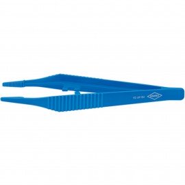 Knipex 926984 Pinces de pr&amp;eacute;cision en plastique, 127 mm, pointes trap&amp;eacute;zo&amp;iuml;dales-