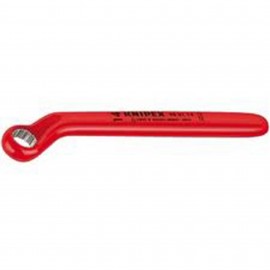 Knipex 980112 Insulated Box Wrench, 12 mm, cranked-