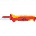 Knipex 98 54 Insulated Cable Knife, 1000 V, 7"-