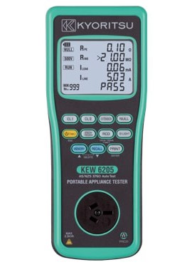 Kyoritsu 6205 Portable Appliance Tester-